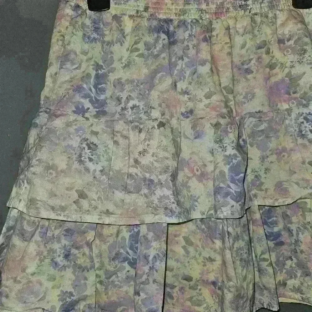 Gap Girls Floral Skirt Size XXL